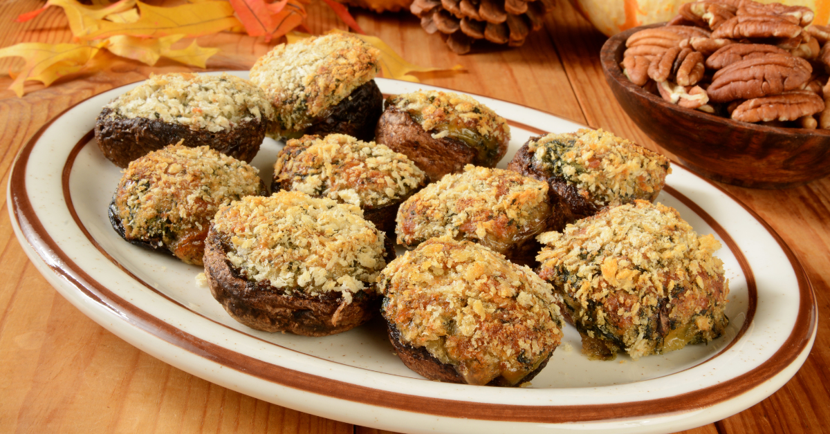 Baby Bella Stuffed Mushrooms Natural Health Techniques