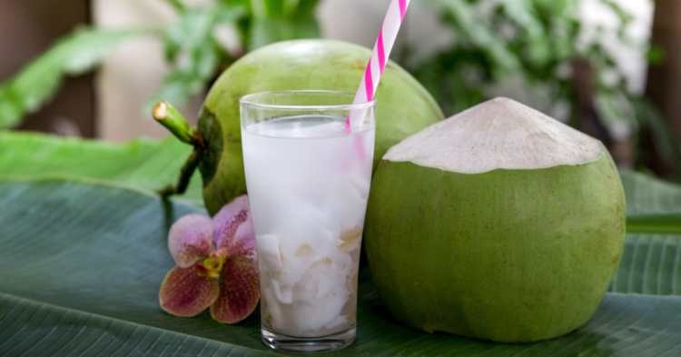 Coconut water and coconut products